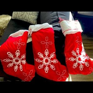Pottery Barn Kids Quilted Stockings
